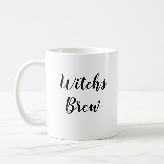 Witch's Brew Halloween Coffee Mok (Links)
