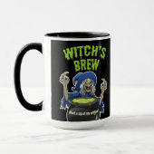 "Witch's Brew" Halloween Mok (Links)