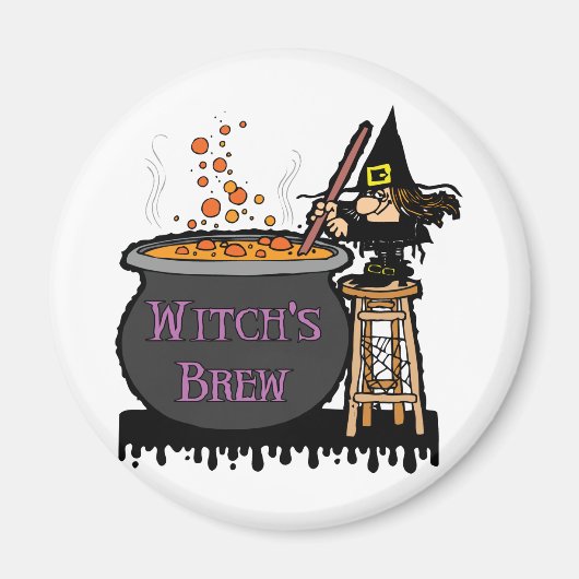 Witch's Brew Magnet Magneet (Voorkant)