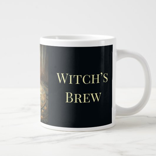 Witch's Brew - Rituele heks met Pentacle Circle Extra Grote Beker (Rechts)