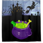 Witch's Brew Shower Curtain Douchegordijn (Voorkant)