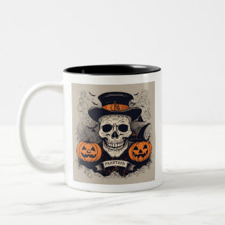 Witch's Brew: Spooky Halloween-Mok Tweekleurige Koffiemok