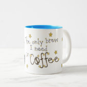 Witch's Brew Two-Tone Coffee Mok (Voorkant rechts)