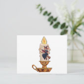 Witch's Candle ( Halloween Kaart) Briefkaart (Staand voorkant)