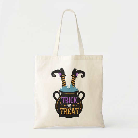 Witch's Cauldron Trick or treat Bag Tote Bag (Voorkant)