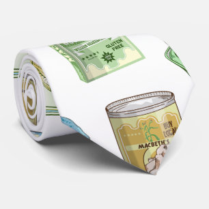 Witch's drankpatroon dubbel stropdas