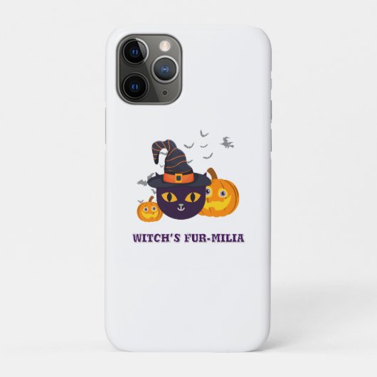 Witch's Fur-Miliar Halloween Case-Mate iPhone Case (Achterkant)