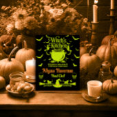 Witch's Kitchen Halloween Poster