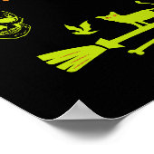 Witch's Kitchen Halloween Poster (Hoek)