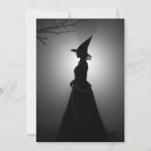 Witch's Night Out Spooky vrijgezellenfeest Kaart (Achterkant)