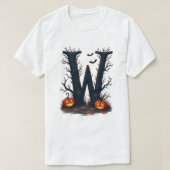 Witch's Sunset or Letter with W T-shirt (Design voorkant)