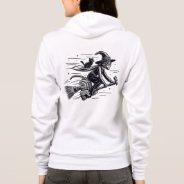 Witch's Wickedly Fast Halloween Escape! Hoodie