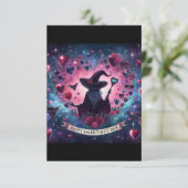 Witcht Heart Love Valentines Day Cartes magiques (Debout devant)