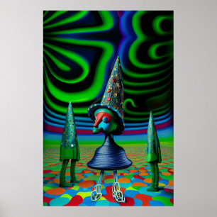 WitchWoo - Een psychedelisch kerstverhaal Ken Gage Poster