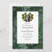 Witchwood Gothic Wedding Kaart (Voorkant)