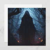 Witchwood Halloween Feestdagenkaart (Voorkant / Achterkant)