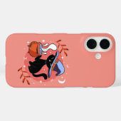 Witchy Black Cat Case-Mate iPhone Case (Achterkant (horizontaal))