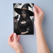 Witchy Black Raven Flyer (Hand)