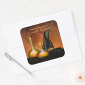 Witchy Bookplate Library Stickers (Envelop)