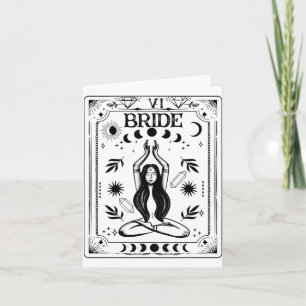 Witchy Bride Coven Tarot Celestial Gothic Bachelor Kaart