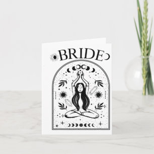 Witchy Bride Coven Tarot Celestial Gothic Bachelor Kaart