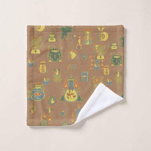 Witchy Business Art Vintage (Gant de toilette)