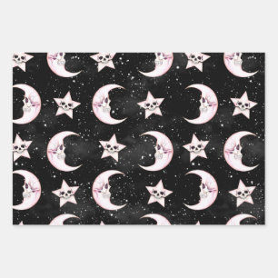 Witchy Celestial Inpakpapier Vel