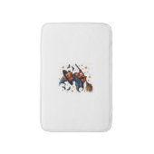 Witchy Dachshund Delight Badmat (Voorkant Verticaal)