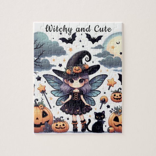 Witchy en Schattige (1) Puzzel (Verticaal)