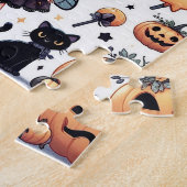 Witchy en Schattige (1) Puzzel Legpuzzel (Zijkant)