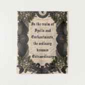 Witchy esthetische slaapkamer wandkleed (Voorkant)