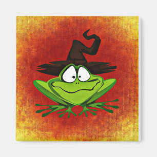 Witchy Frog Magneet