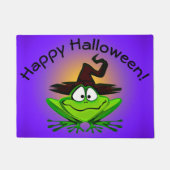 Witchy Frog op Paars Deurmat (Voorkant)