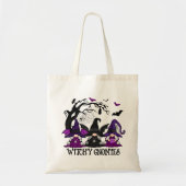 Witchy Gnomes Tote Bag (Voorkant)