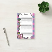 Witchy Gothic Spooky Notitieblok Halloween Memo Pa Post-it® Notes (Kantoor)