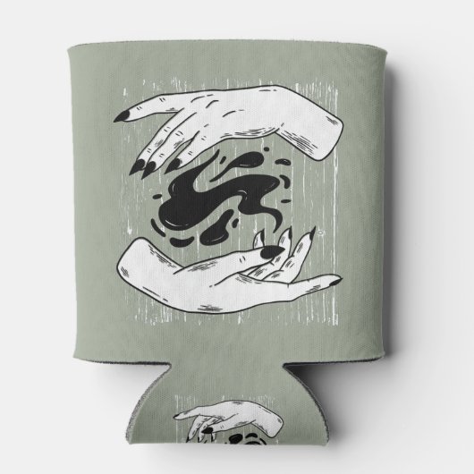 Witchy Hands Blikjeskoeler (Achterkant)