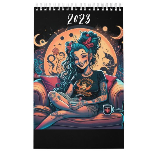 witchy-kalender 2023 kalender (Hoes)