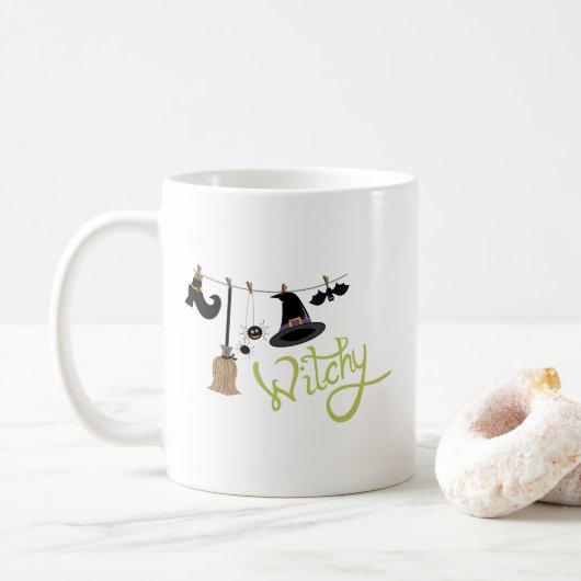 Witchy Koffiemok (Met donut)