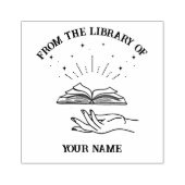 Witchy Magic Hand uit de bibliotheek van het boek Rubberstempel (Afrduk)