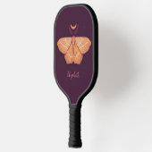 Witchy Moth Moon Magical Insect Cottcore Name Pickleball Paddle (Links)