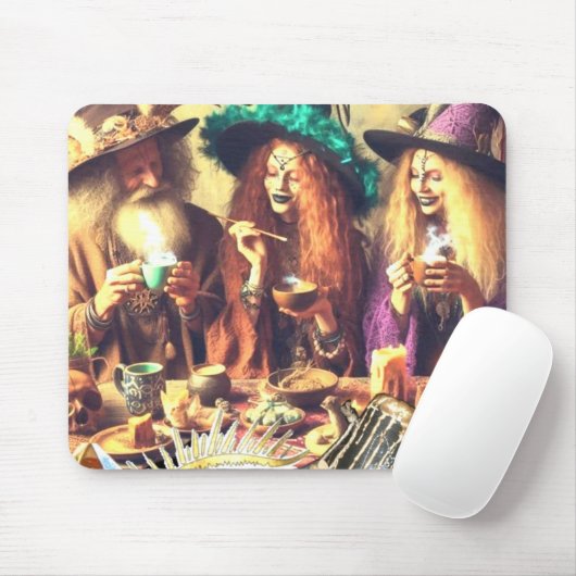 Witchy Mousepad Muismat (Met muis)