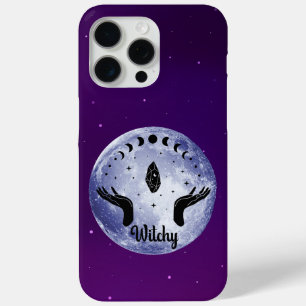 Witchy Night - Mystieke maanfasen iPhone 15 Pro Max Hoesje