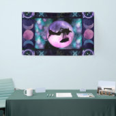 Witchy Paars, Book of shadows, Witch Owl Moon Spandoek (Beurs)