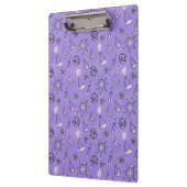 Witchy Paarse Potion, Moon, Sun en Eye Pattern Klembord (Links)