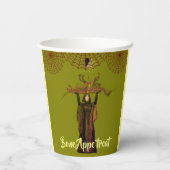 Witchy Papieren Bekers (Achterkant)