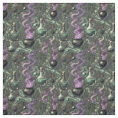 Witchy Pattern-Cauldron en Potion Design Stof (Swatch)