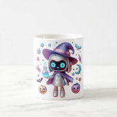 Witchy Robot Magic Mok - Schattigee Halloween Sci- (Center)