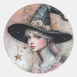 Witchy Ronde Sticker