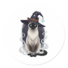 Witchy Siamese – Halloween Slanke Kat