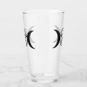 Witchy Triple Goddess Drink Glass Gothic Witch Glas (Rechts)